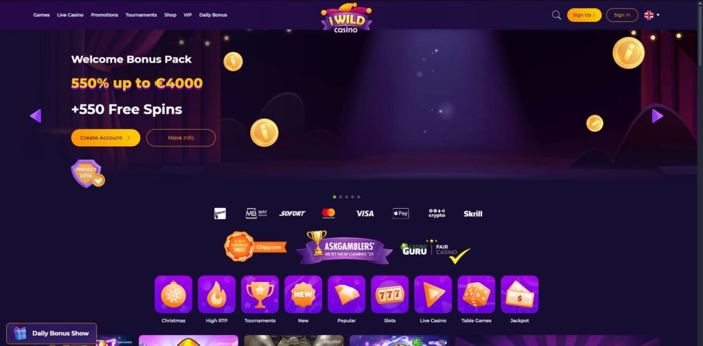 iwild casino review