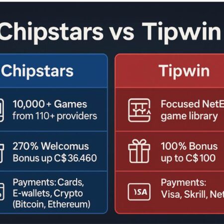 Chipstars vs Tipwin: Which Online Casino Is Right for You?